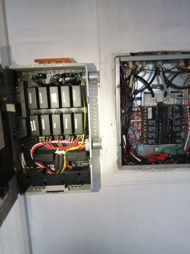 Electrical panel upgrade completed for Indoor Lighting Installation in Charlestown